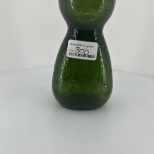 Vintage Holmegaard / Kastrup hyacintglas i grøn – Netmønster (1960'erne)