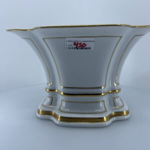 Hetsch vase med guldkanter,