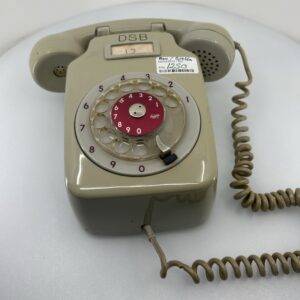 Sjælden Vintage DSB Drejeskive-telefon fra Ericsson