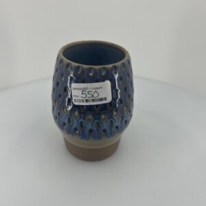 Michael Andersen & Søn vase nr. 5915 – Bornholmsk keramik med blå glasur