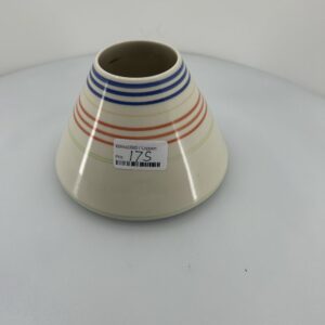 retro keramikvase (eller lampeskærm/skærm) med en kegleformet/buttet form fra bing og Grøndahl (7337)