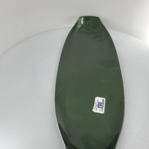 "Retro mørkegrønt fiskefad / emaljefad – Flot stand (Norsk)